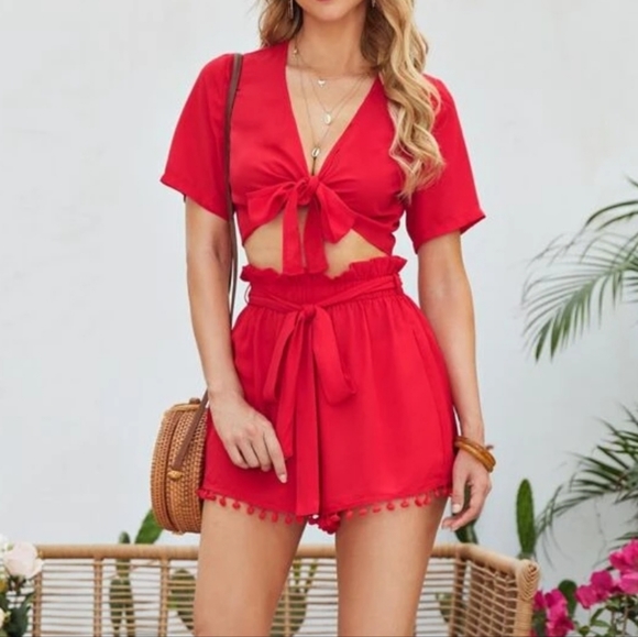 Red 2 Piece Set - Picture 10 of 12